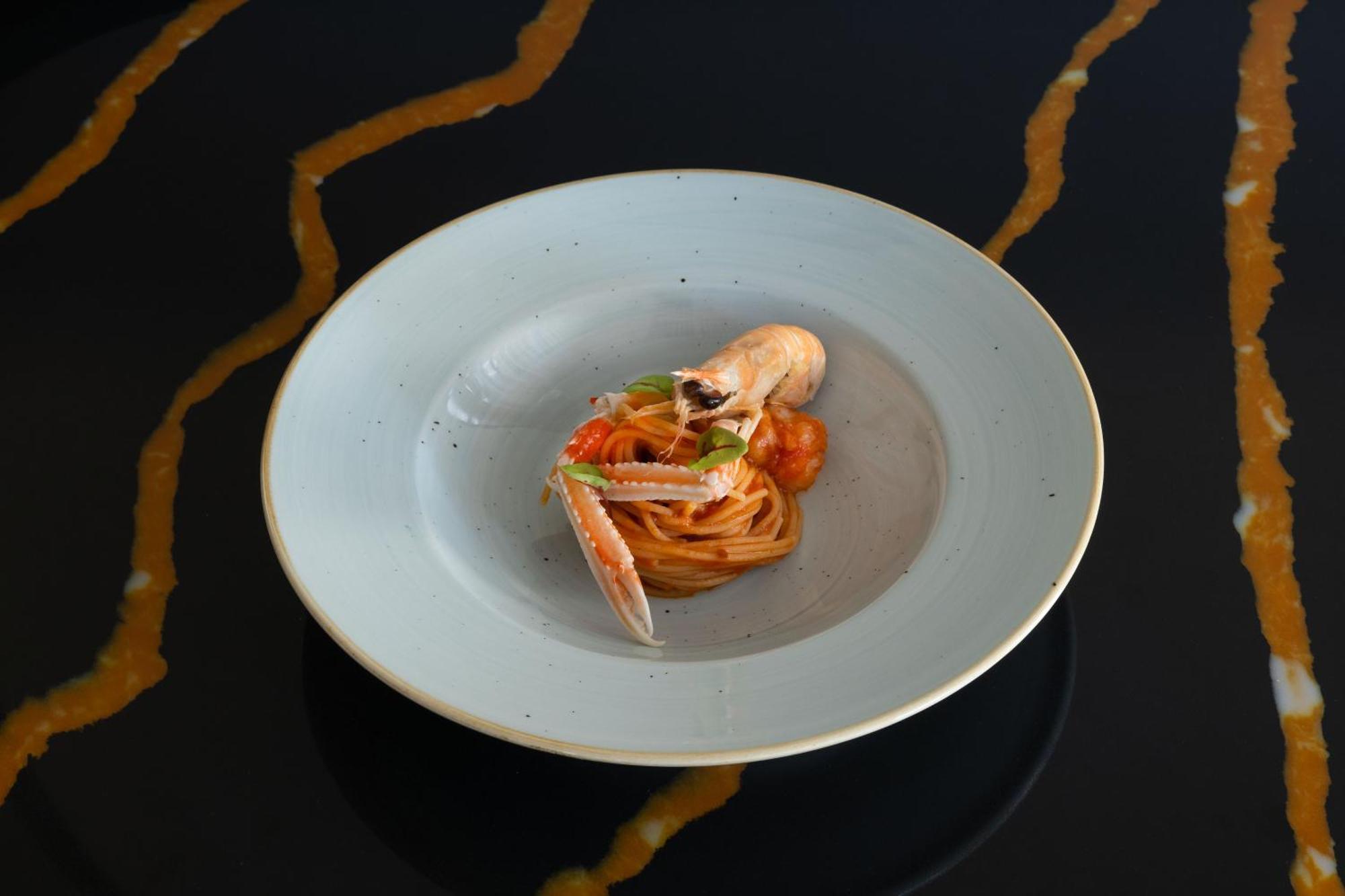 Savoy Beach Hotel & Thermal Spa Bibione Luaran gambar Spaghetti alla vodka